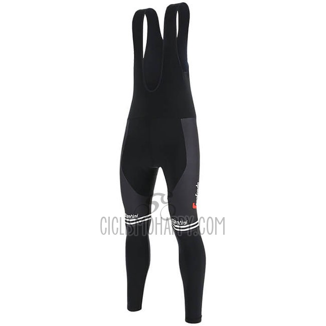 Trek Segafredo Cycling Jersey Bib Tight 2019 Long Sleeve Black